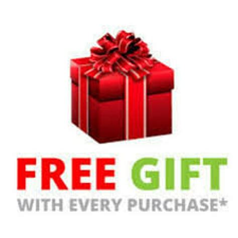 Free Gift With Purchase 